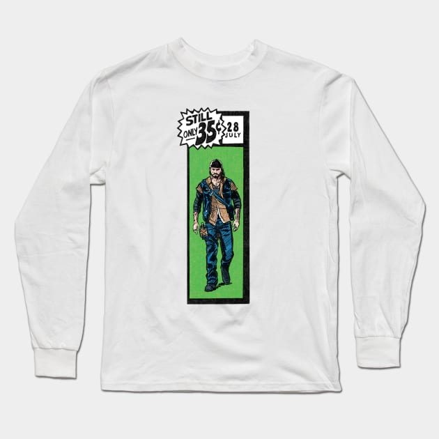 Comic book corner box - Deacon Days Gone fan art Long Sleeve T-Shirt by MarkScicluna